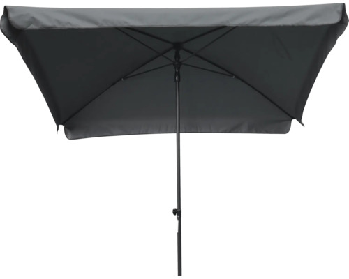 Soluna Cannes middenstokparasol, 210 cm, donkergrijs