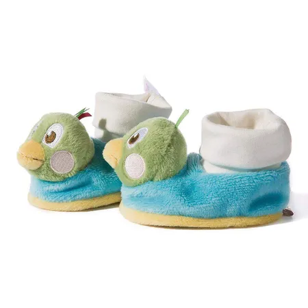 NICI Babyschuhe Fritz der Spatz mit Rassel