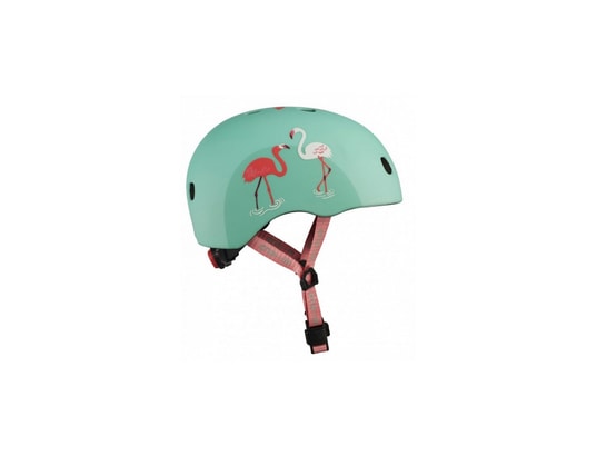 MICRO - Vélo enfant Casque flamingo - boucle magnetique / lumiere led integree ...