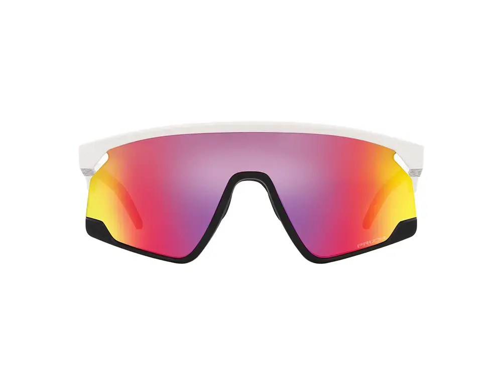 Oakley Bxtr Sport Zonnebril Prizm Road Lens Mat Wit