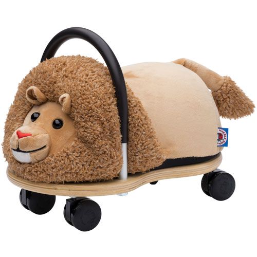 Wheelybug plush leeuw