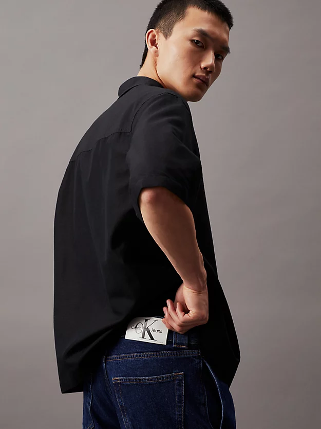 Calça jeans reta passada