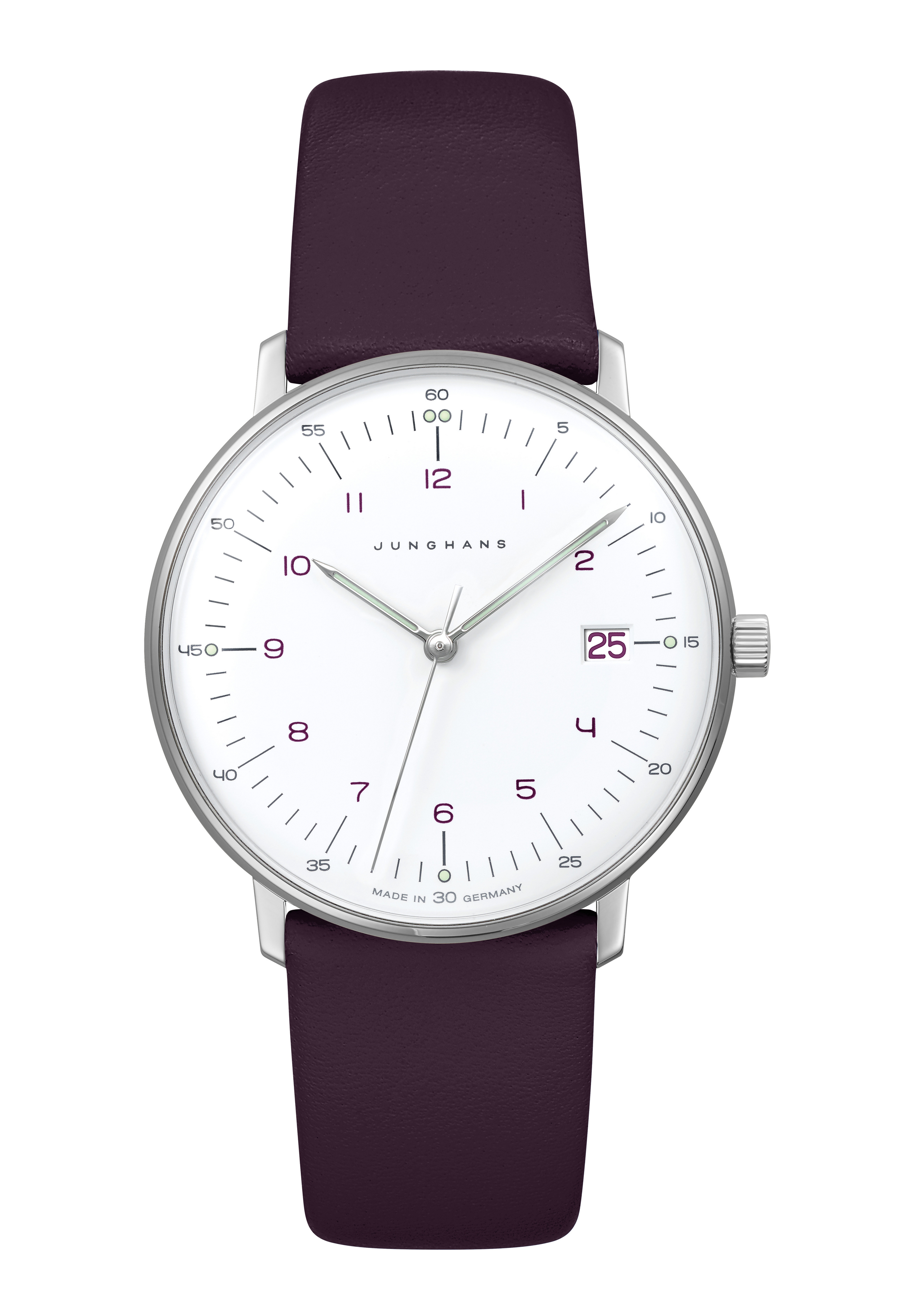 Junghans max bill Damen Lila 47/4558.02