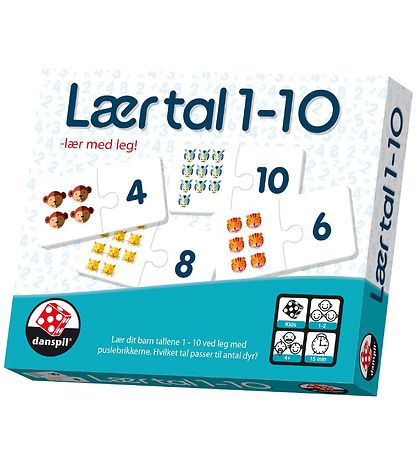 Danspil L?ringsspil - L?r Tal 1-10