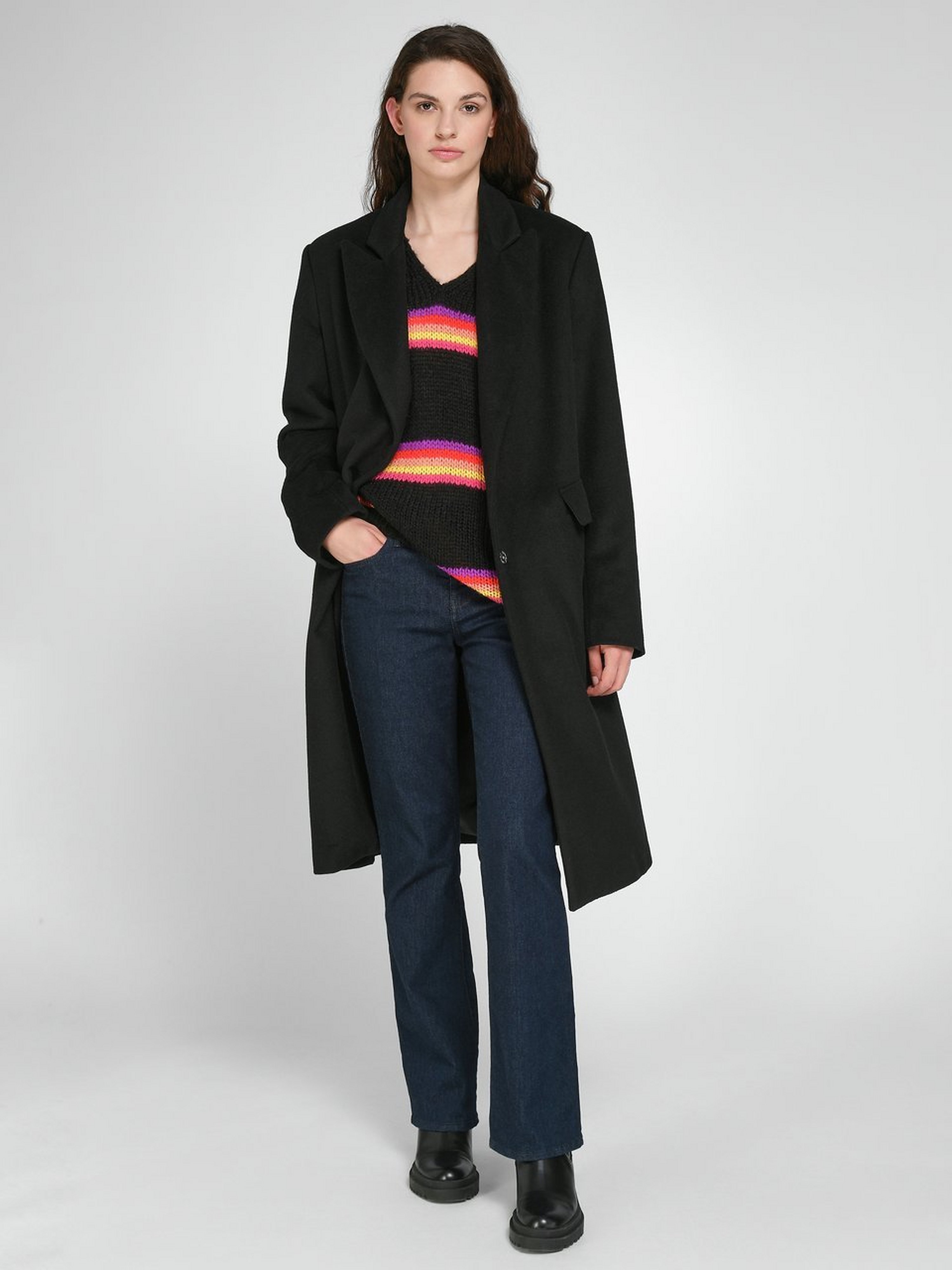V-Pullover