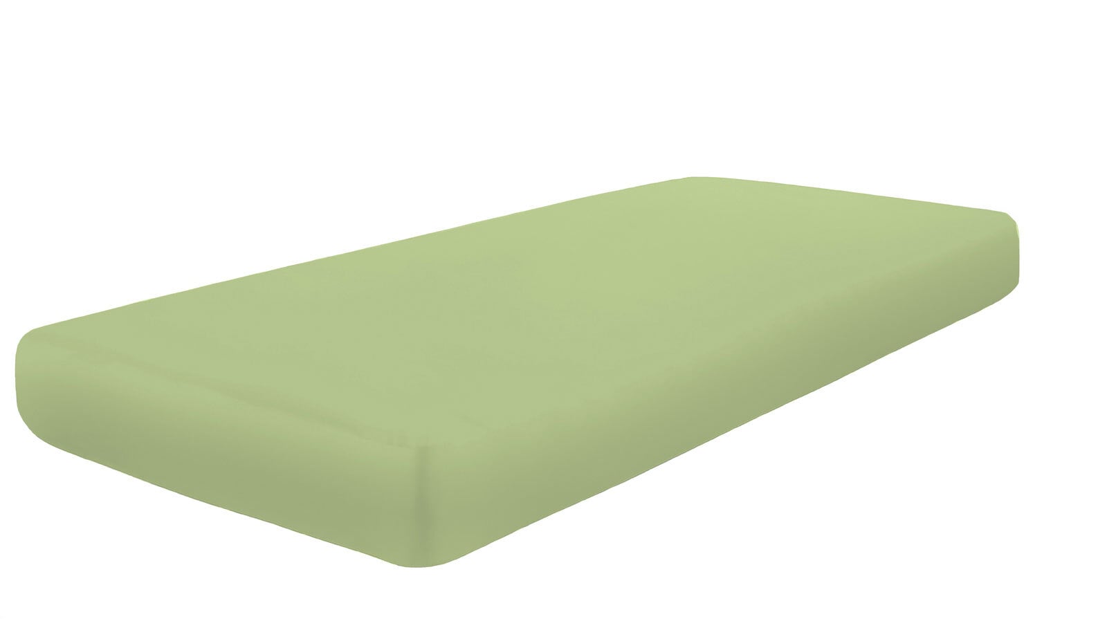 DORMISETTE Jersey-Spannbettlaken 90-100 x 200 cm hellgrün