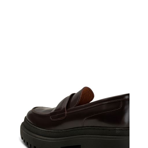 Shoe The Bear Iona Saddle Loafers,  Bordeux, 37