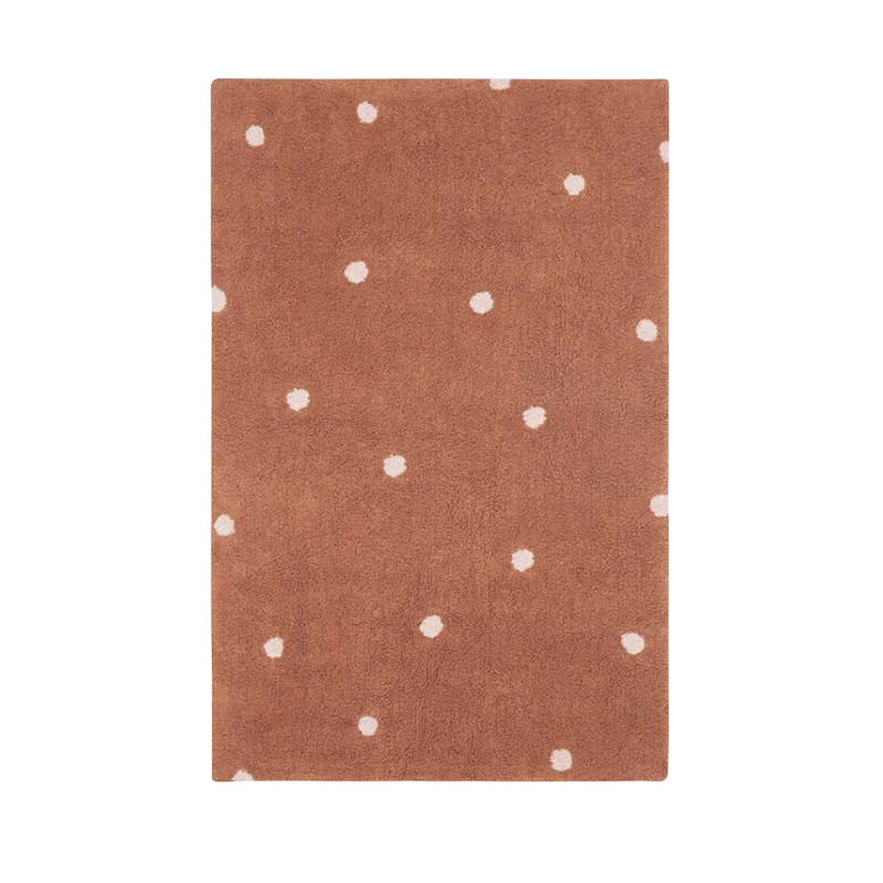 Teppich Mini Dot Chestnut