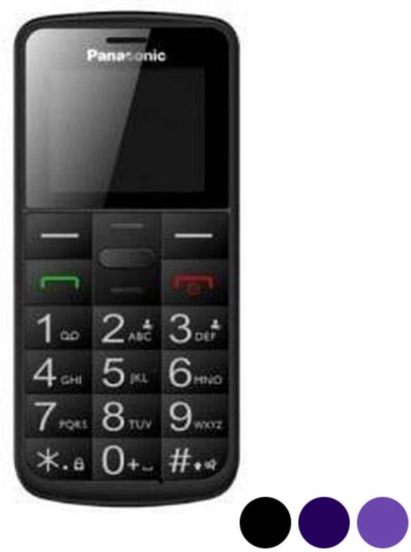 Panasonic KX-TU110 - Mobiele Telefoon - Zwart - Robuuste Constructie
