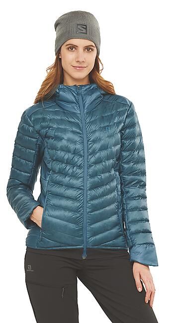 SALOMON - DUVET OUTLINE DOWN HOODED JACKE