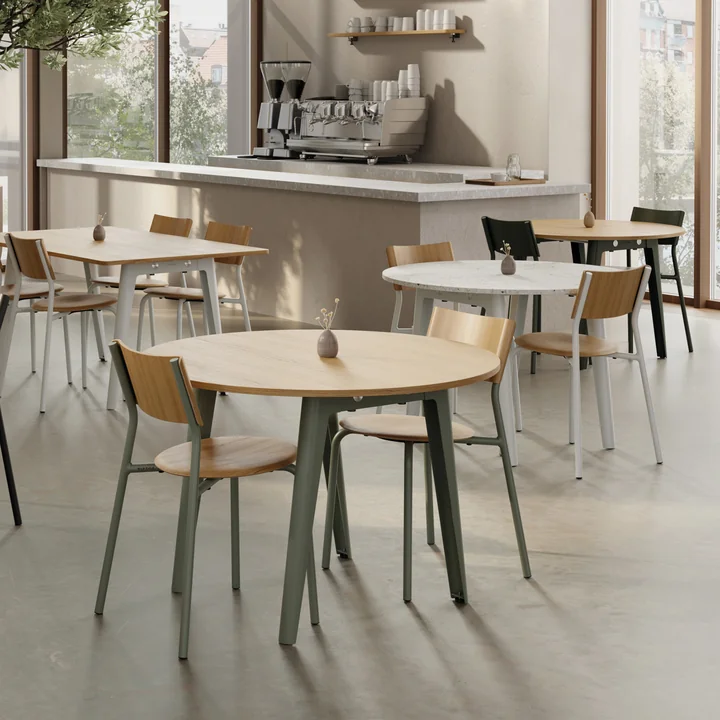 TipToe - NEW MODERN Esstisch Ø 110 cm, Eiche natur
