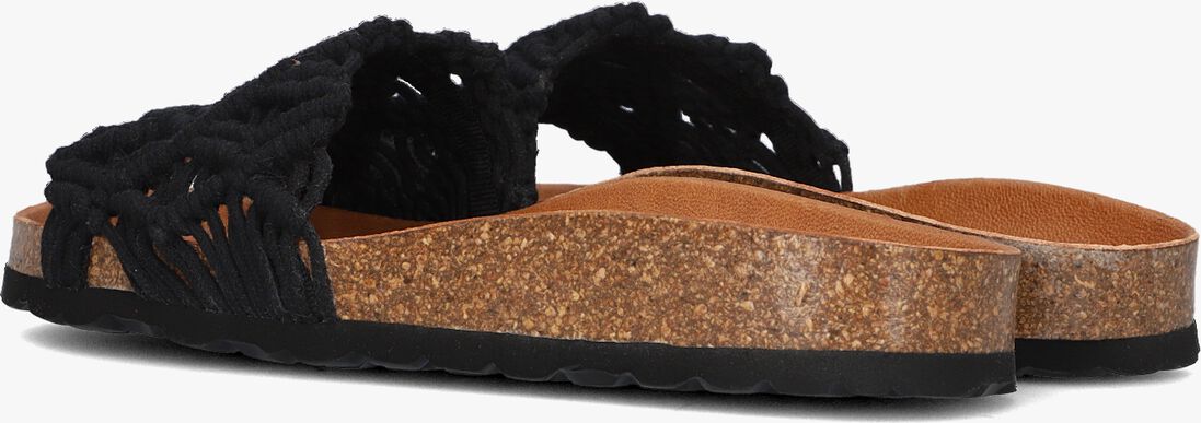 VERBENAS zwarte verbenas slippers raga knots