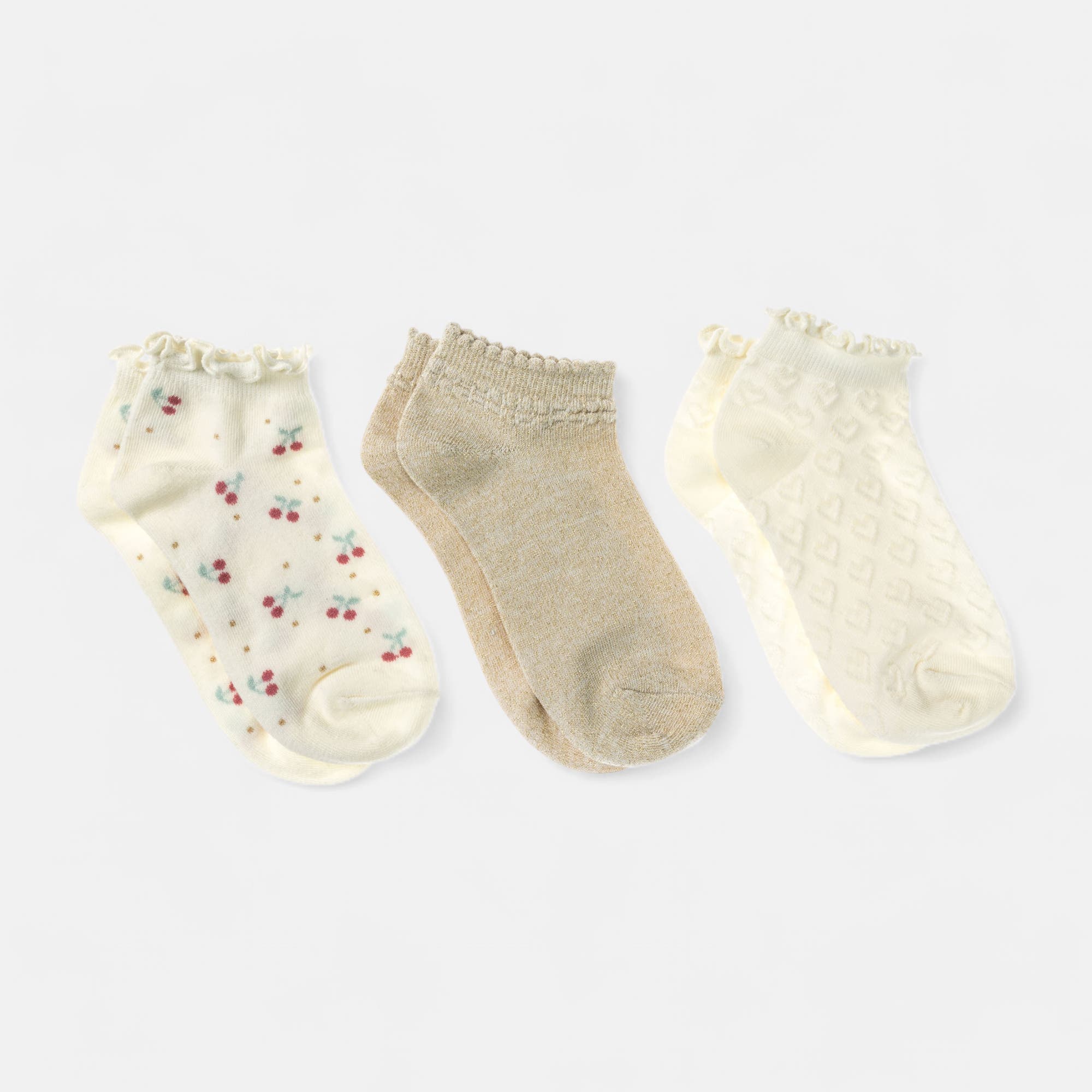 Chaussettes Enfant ecru