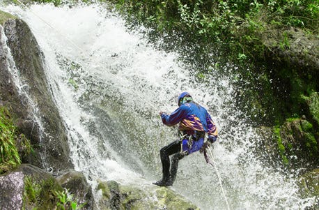 Canyoning in Interlaken als Geschenkidee