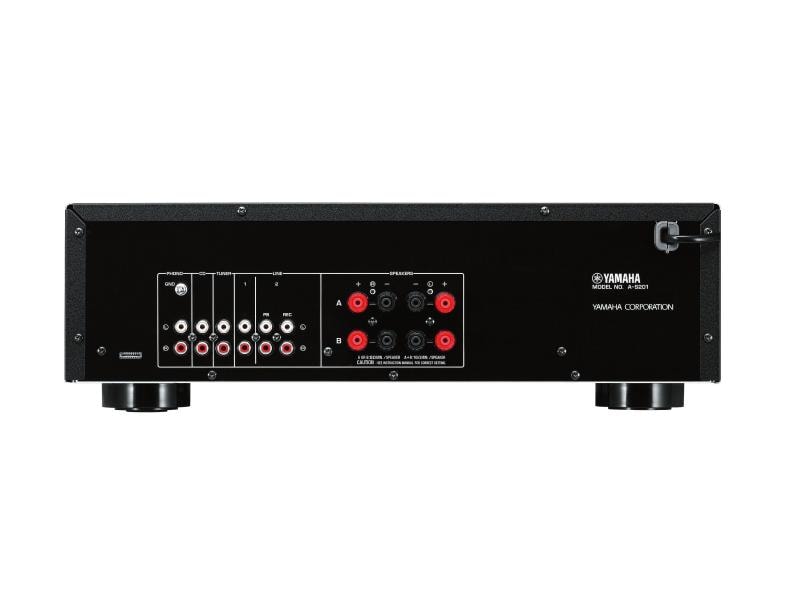 Yamaha Stereo-Verstärker A-S201 Schwarz Leistungsfähiger Vollverstärker