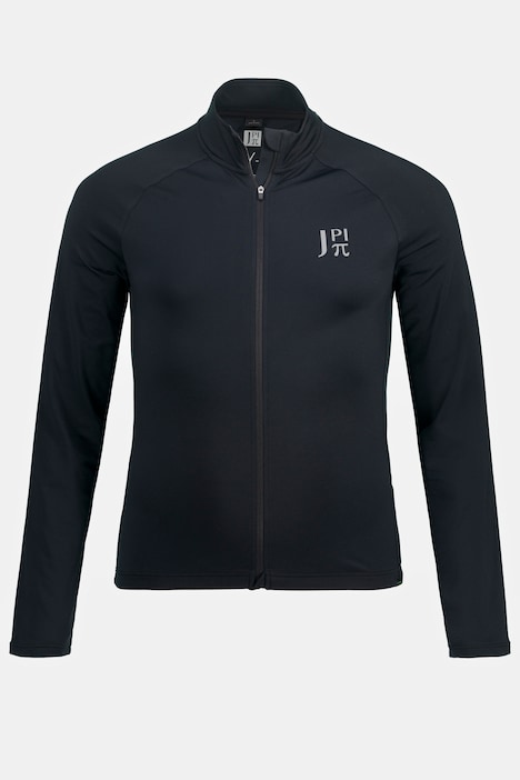 JAY-PI Rad-Trikotjacke, Bikewear, Stehkragen, Langarm, hinten Saumtaschen