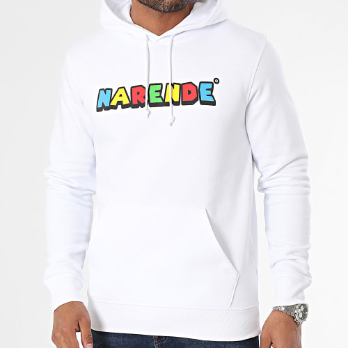 Sweat Capuche Narende Blanc