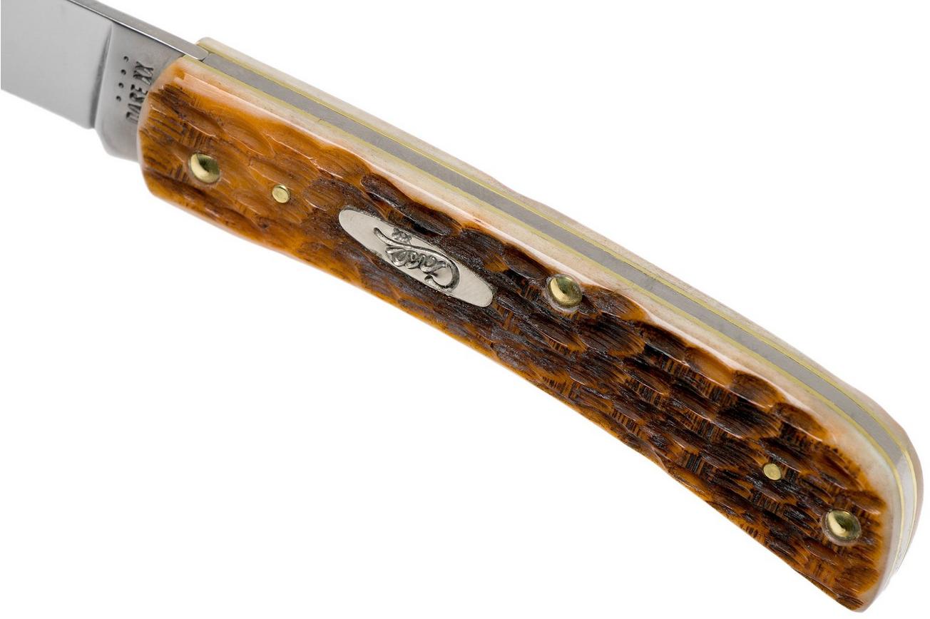 Case Sod Buster Jr Amber Jigged Bone, 30092, 6137 CV zakmes