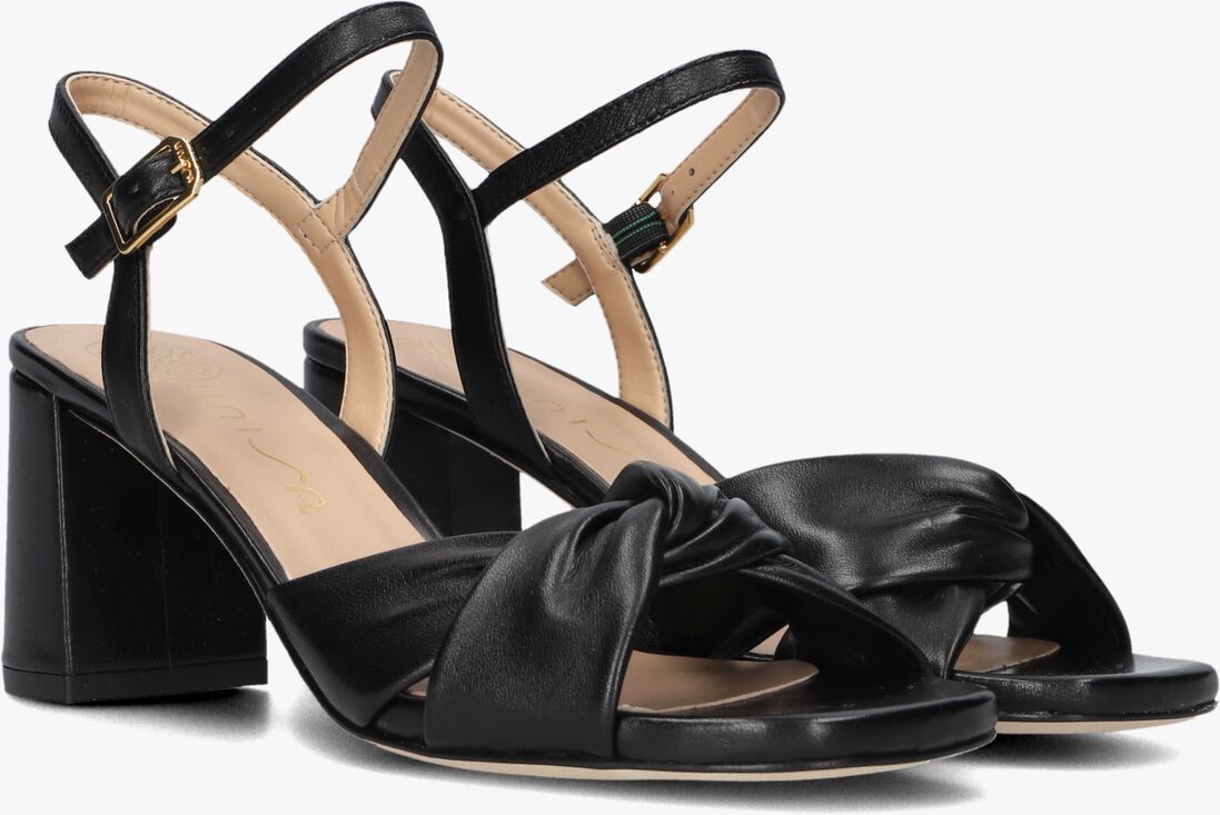 zwarte unisa sandalen met hak medway