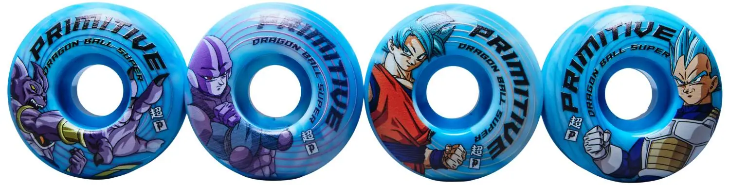 Primitive Dragon Ball Super II Survival Skateboard Hjul 4-Pak