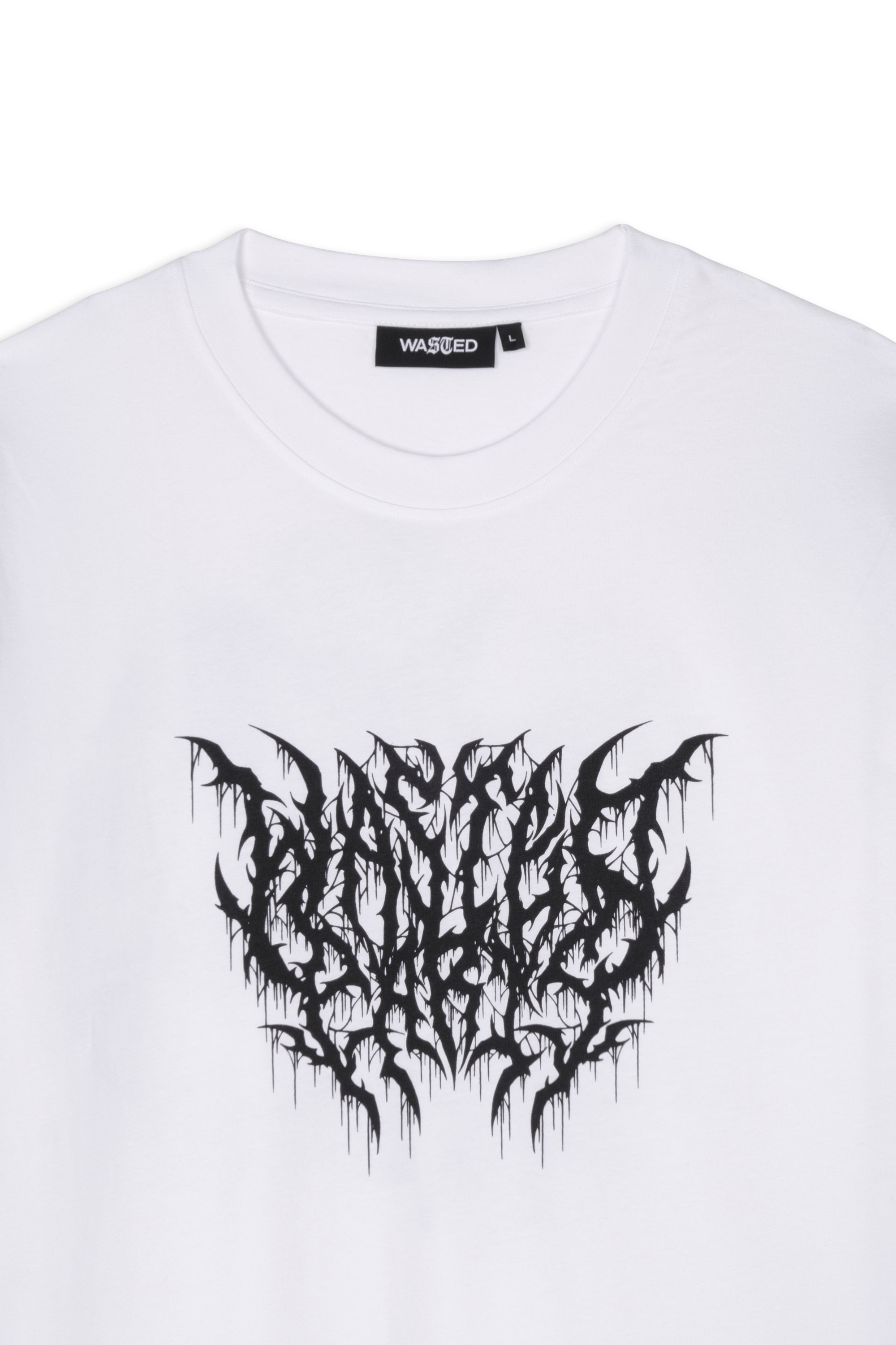 WASTED T-shirt Blanc