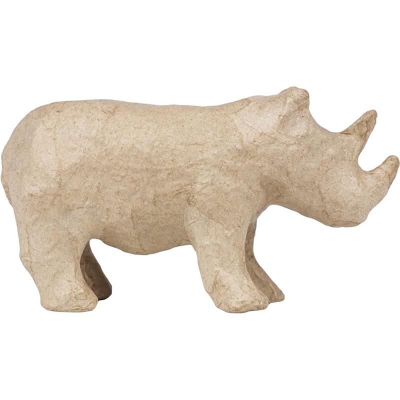 Rhinocéros 13x5x7cm - Kraft