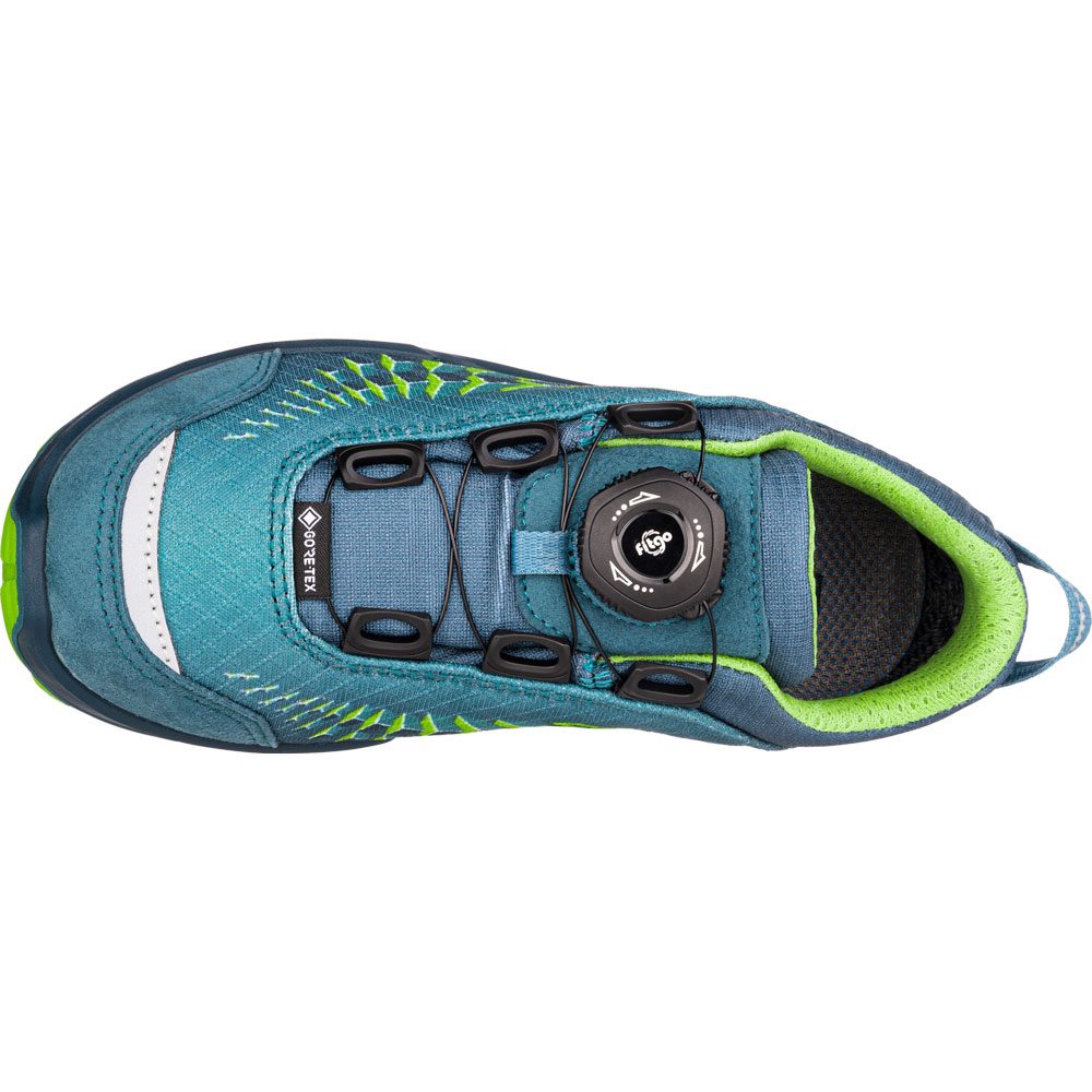 LOWA Ferrox GORE-TEX® LO Junior Wanderschuhe Kinder petrol
