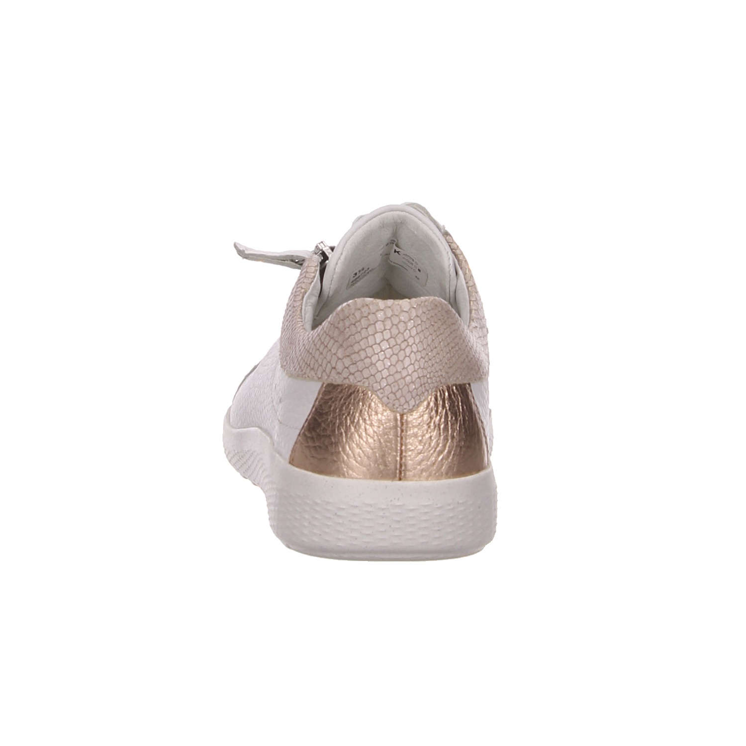 Waldläufer Schnürschuh weiß weiss/weiss kombi