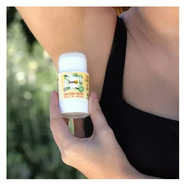 Lovea - Desodorante - Solid Care - Desodorante - Óleo de Monoi - Eficácia 24h 50g
