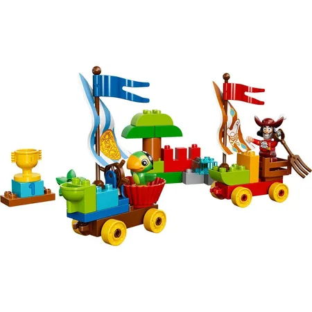 LEGO® DUPLO® 10539 Disney Jake Never Land Pirates, Seifenkistenrennen