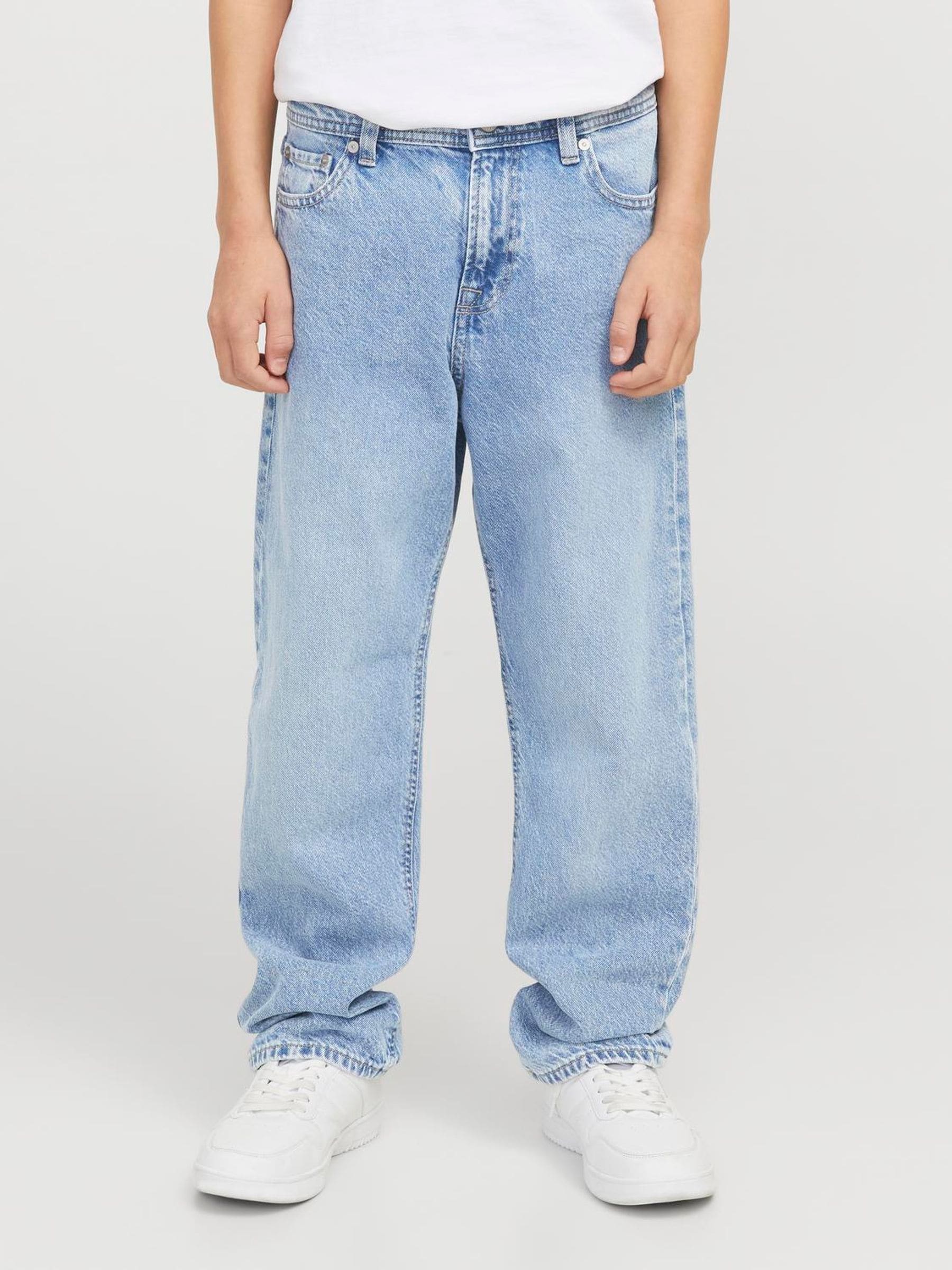 Lichtblauw - JACK & JONES Junior Chris Relaxed Fit Jeans