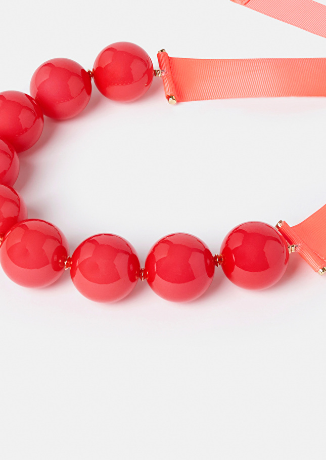 Collier Bellacorail à grosses perles