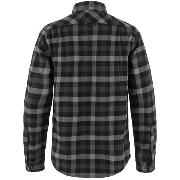Chemise FJALLRAVEN SKOG SHIRT M BLACK-GREY