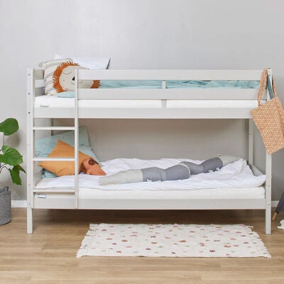 Hoppekids ECO Comfort Køyeseng 90x200, Dove Grey