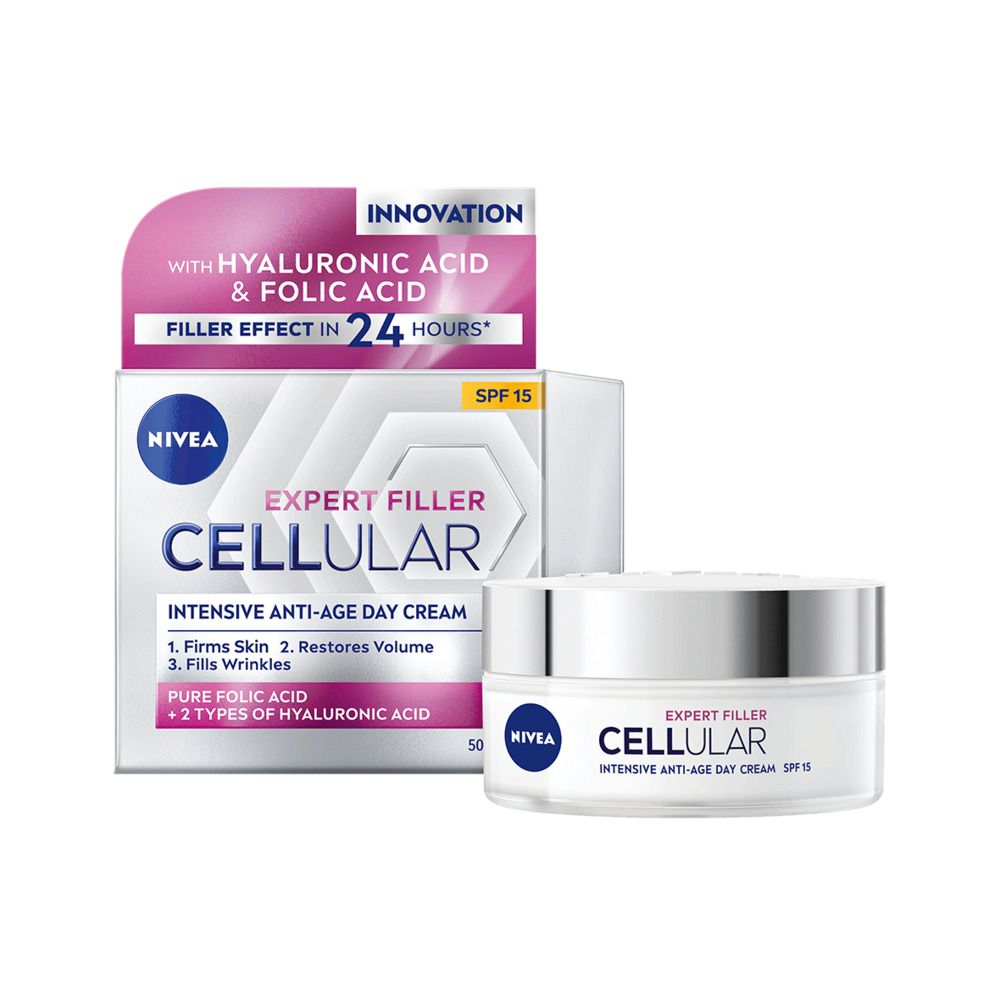Nivea Cellular Expert Filler Anti-Age Day Cream SPF15 - 50 ml.