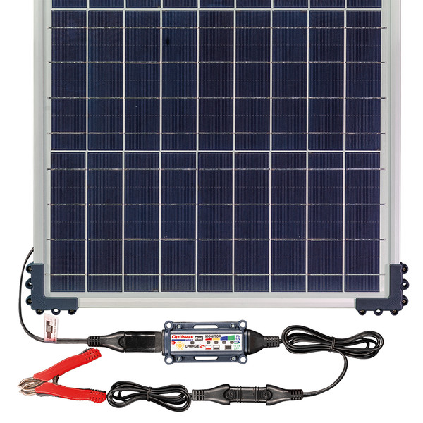 TecMate - Chargeur Optimate Solar Duo TM522D2 avec panneau 20W
