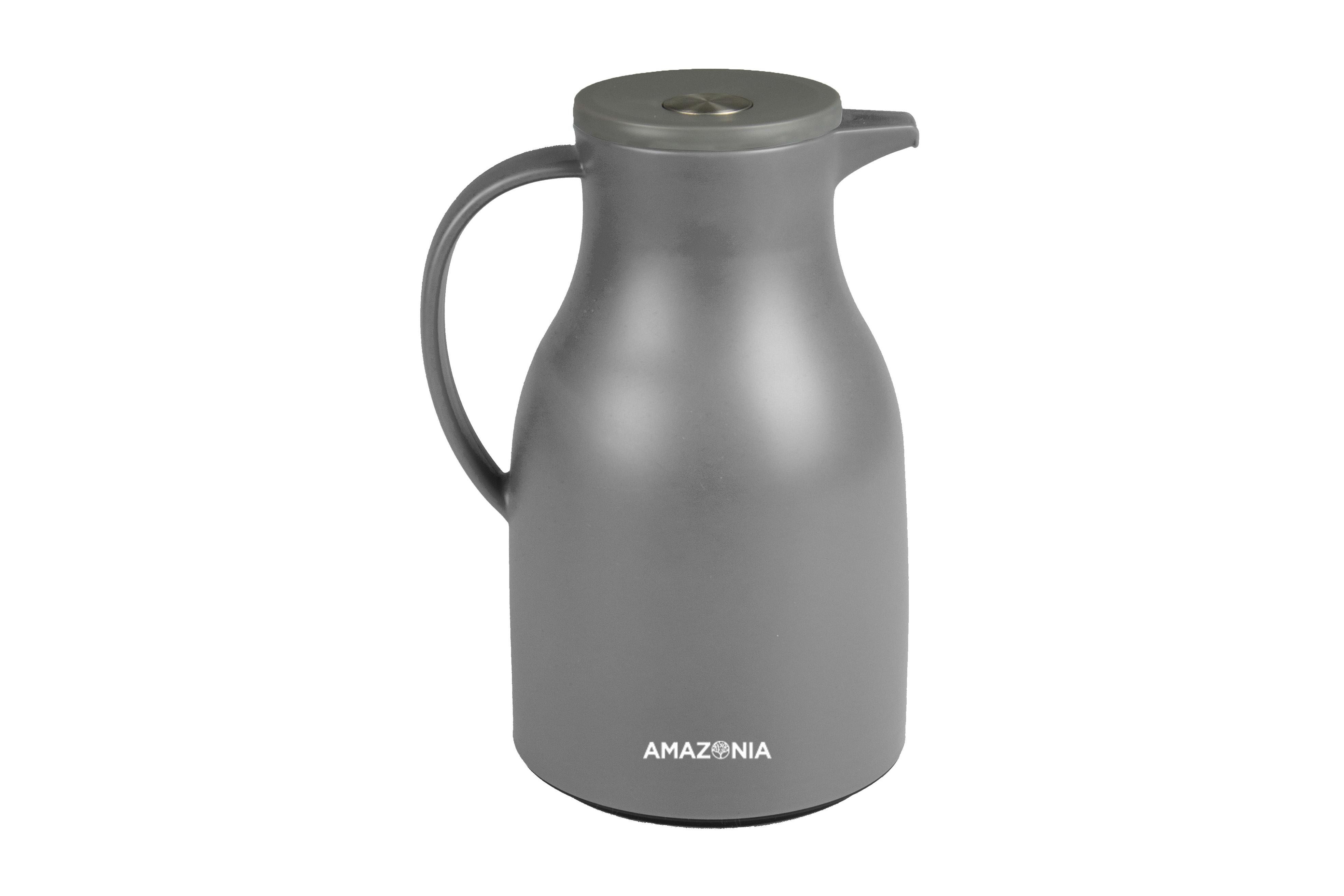 PICHET ISOTHERME 1L AVEC PUSH GRIS