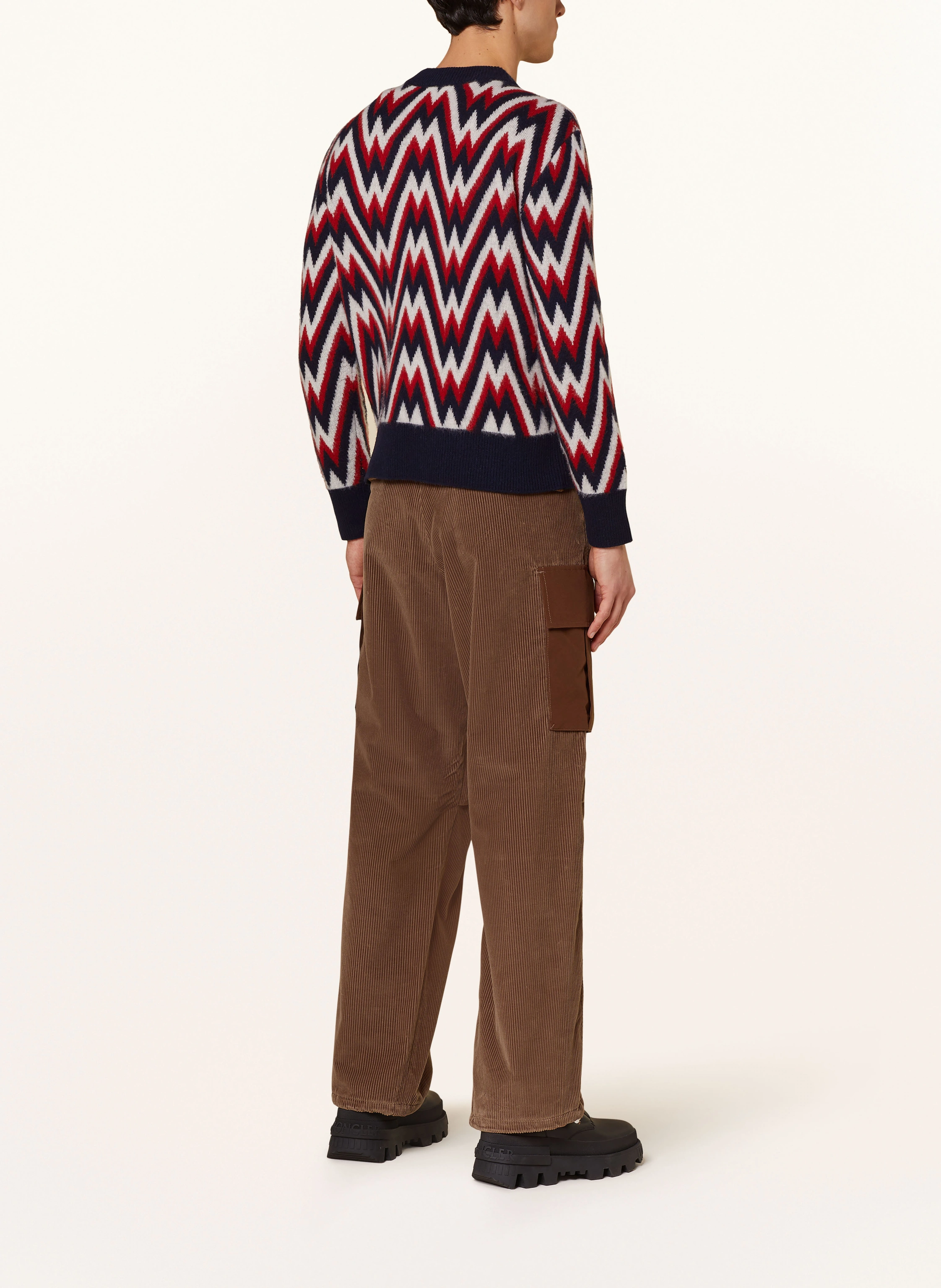 MONCLER Cargohose CORDUROY Regular Fit aus Cord