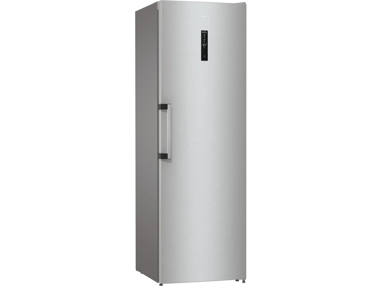 Gorenje Advanced FN619EAXL6 - Fryser - stående - bredde: 59.5 cm - dybde: 66.3 cm - højde: 185 cm - 280 liter - Klasse E - rustfrit stål/metallisk grå