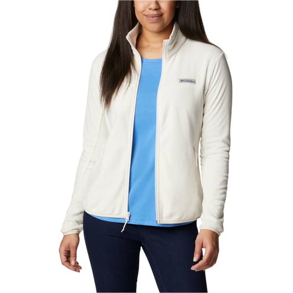 Veste polaire randonnée COLUMBIA W ALI PEAK FULL ZIP CHALK