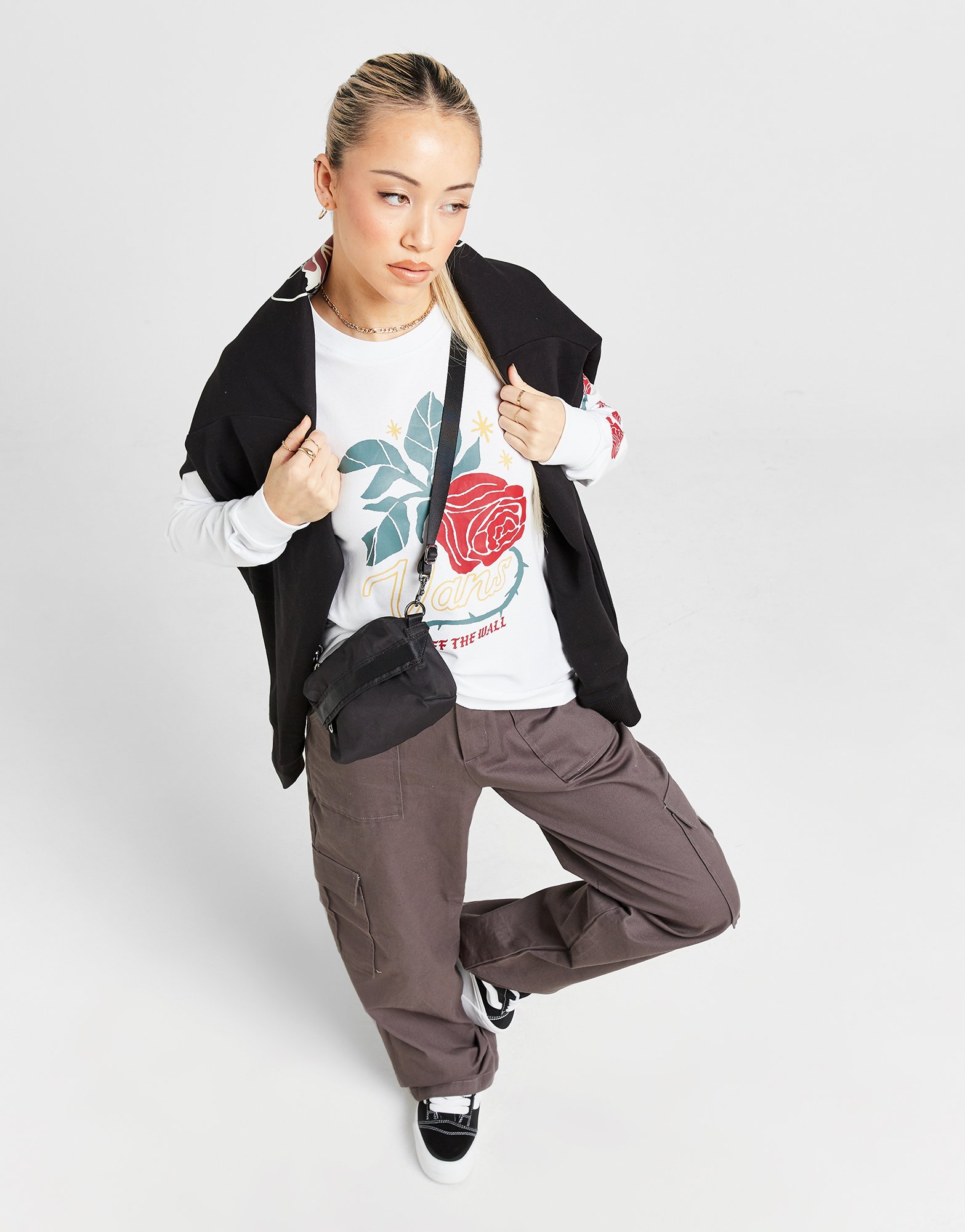 Vans T-shirt Thorned Femme