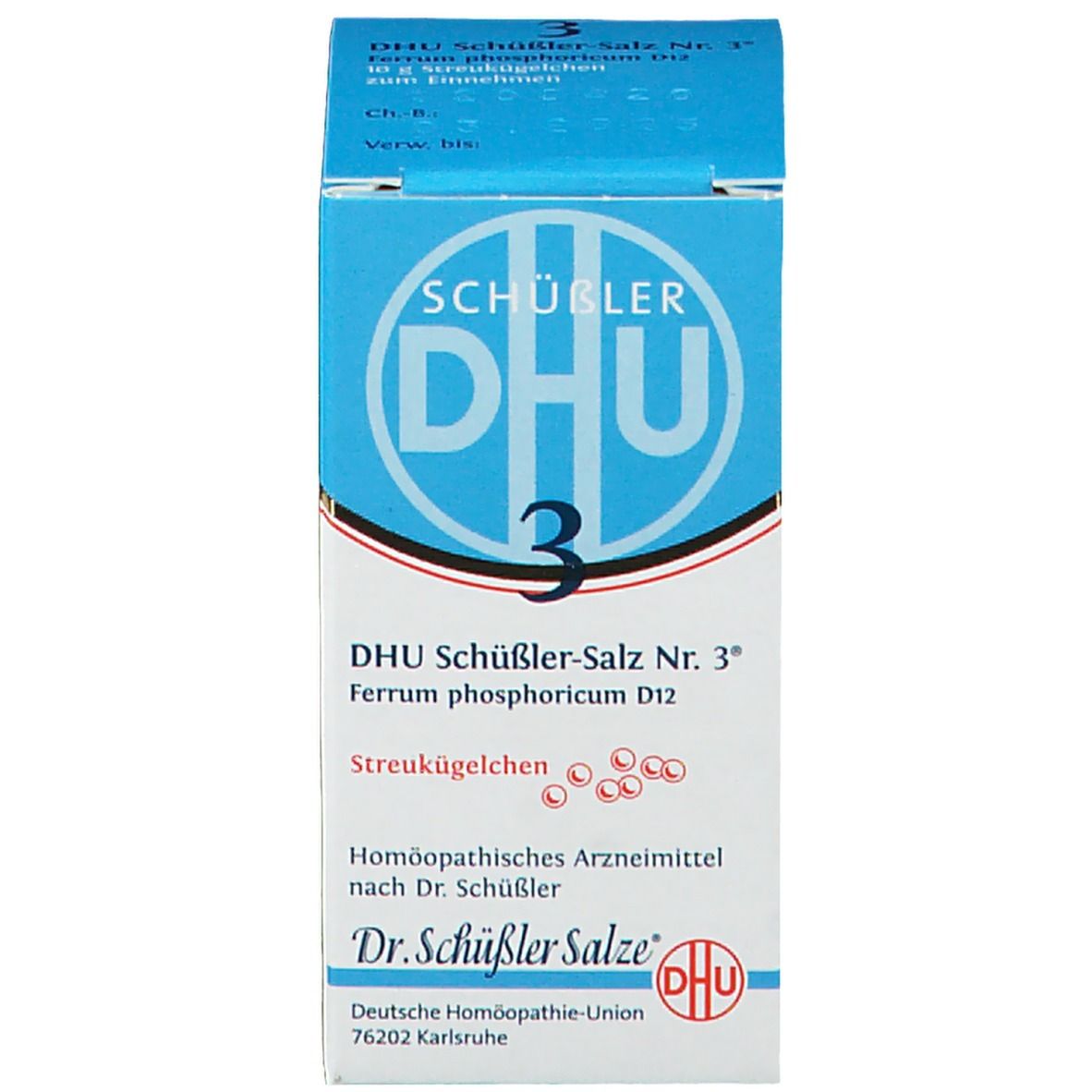 DHU Schüßler Nr. 3 Ferrum phosphoricum D12