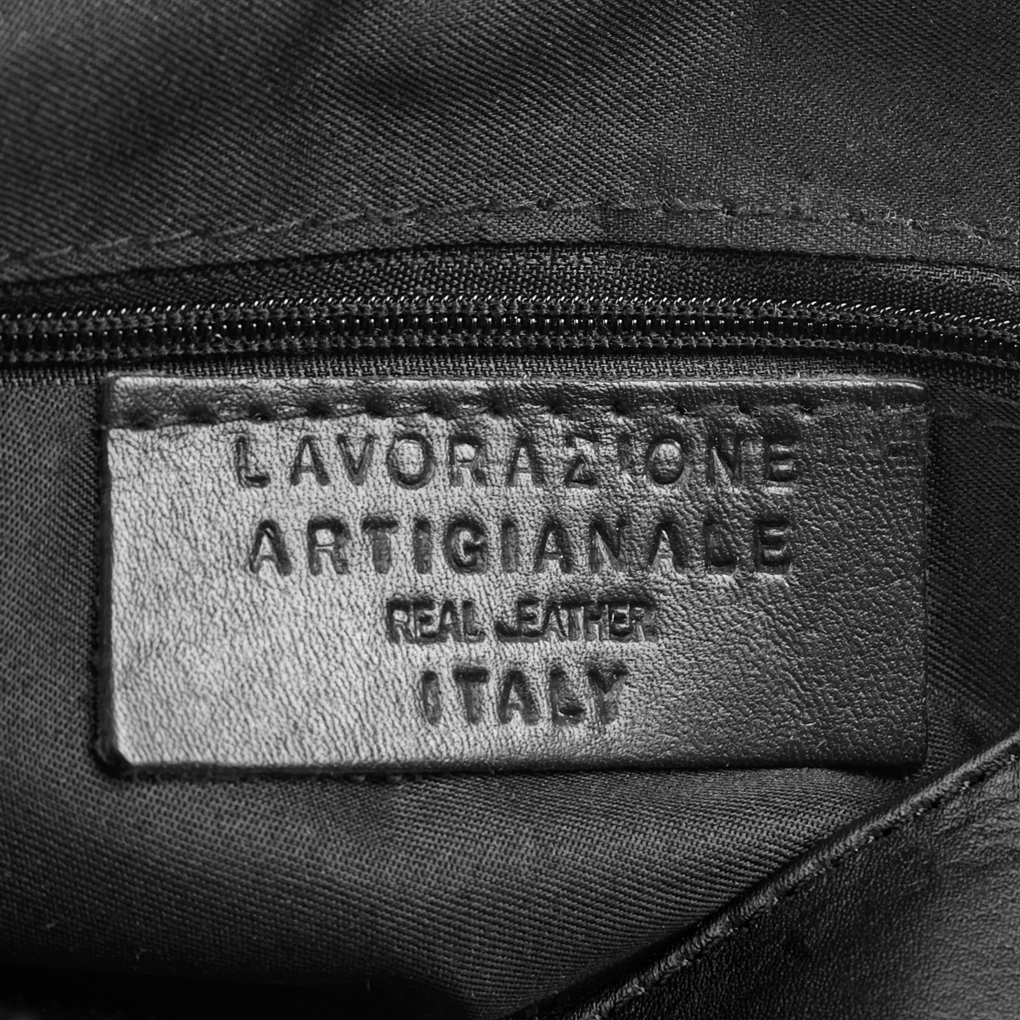 Samantha Look Umhängetasche echt Leder, Made in Italy