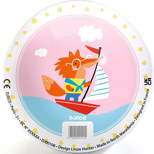 Djeco speelbal liefdes boot - 12 cm