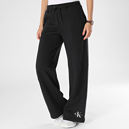 Pantalon Jogging Flare Femme Monologo Straight 1296 Noir