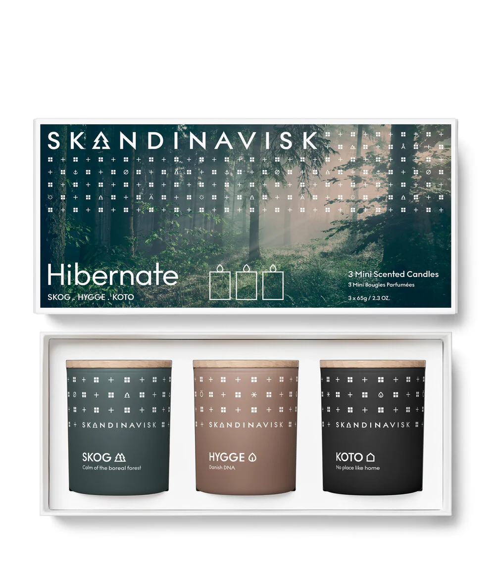 Skandinavisk  Hybernate gavesæt, 3 x 65g - Multi