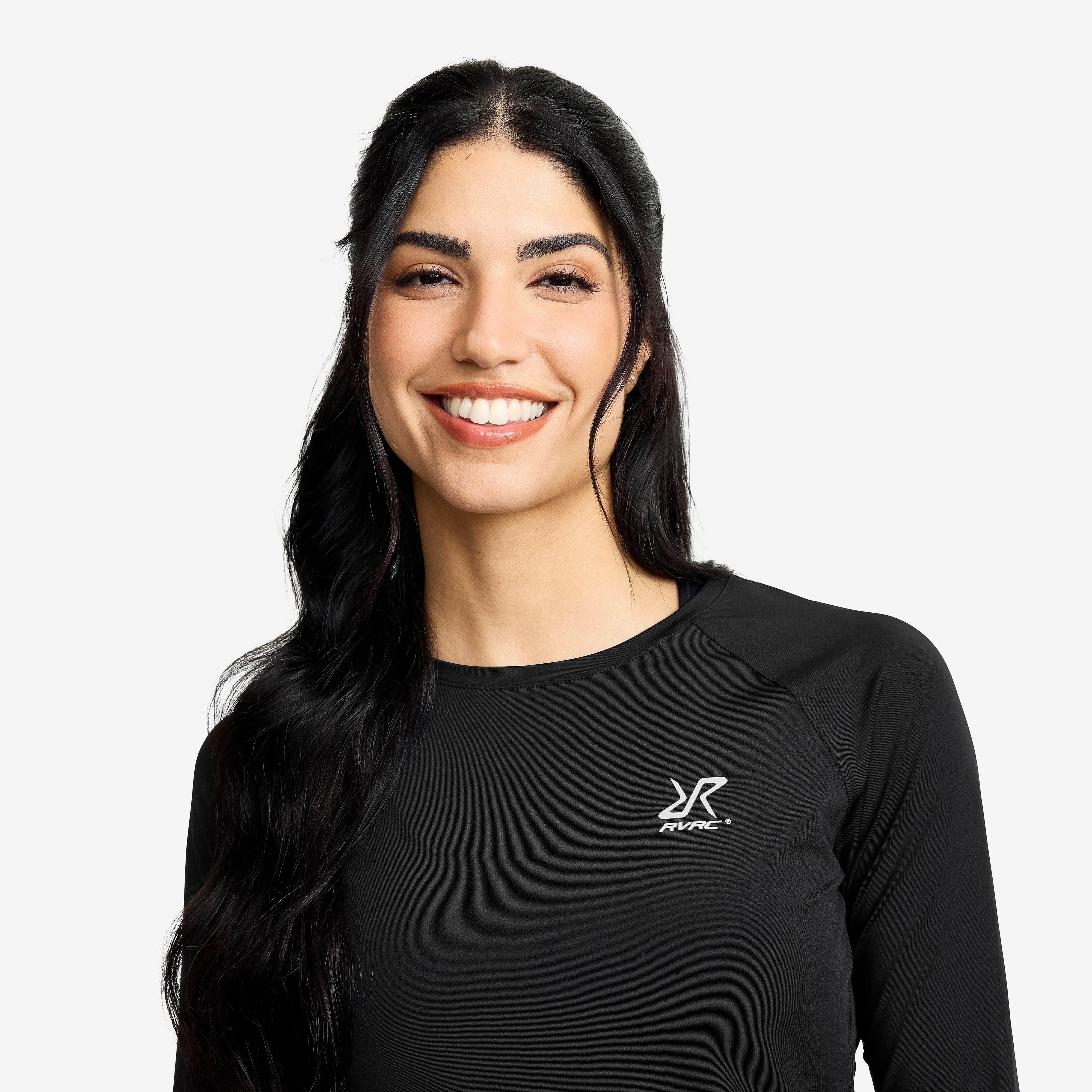 Stride Active Long-sleeved T-shirt Dame Black