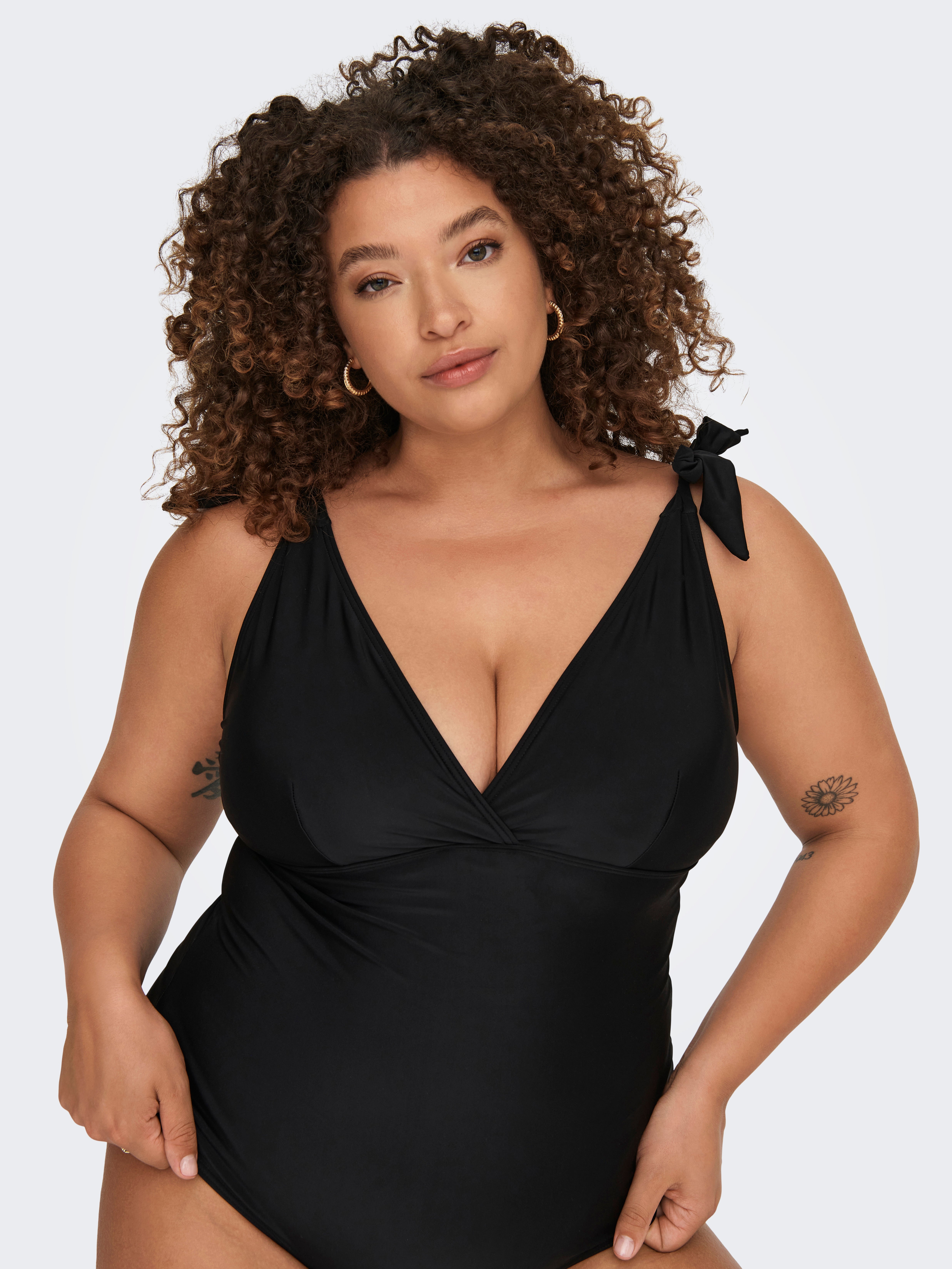 CARCLARA Badeanzug Black