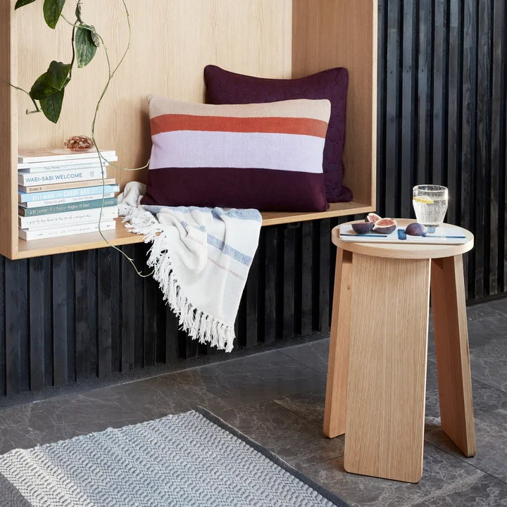 Hübsch Interior - Hocker, H 42 cm / Eiche