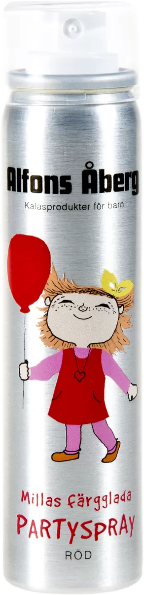 Alfons Åberg Millas Farveglade Partyspray - 80 ml.